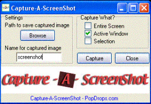 Capture-A-ScreenShot - náhled