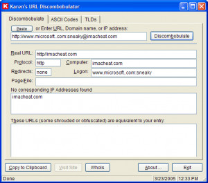 Karen's URL Discombobulator - náhled