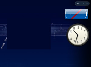 MiniBatteryStatus - náhled