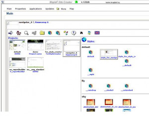 Maple4 Site Creator - náhled