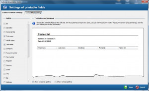 Free Address Book  - náhled