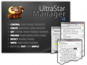 UltraStar Manager - náhled