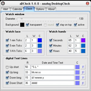 aDClock - náhled