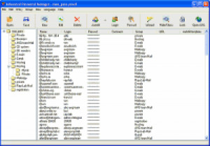 Advanced Password Manager - náhled
