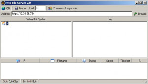 Http File Server - náhled