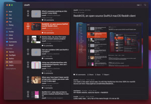RedditOS - náhled