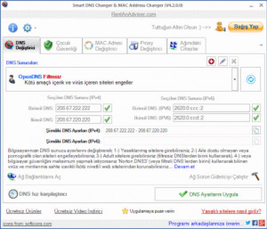 Smart DNS Changer - náhled