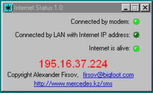 Internet Status - náhled