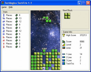 Techlogica TechTris - náhled