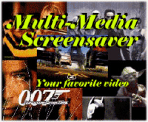 Multi-Media Screensaver - náhled