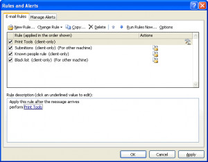 Print Tools for Outlook - náhled