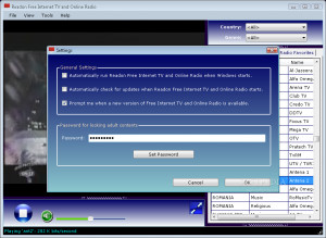 Readon Free TV and Radio Player - náhled
