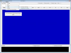 N3FJP's Packet Monitor - náhled