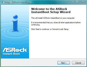 ASRock Instant Boot - náhled