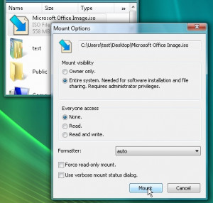 Pismo File Mount Audit Package - náhled