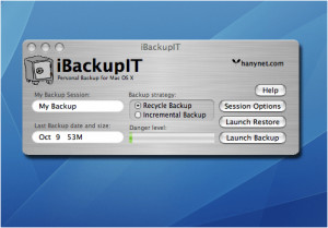 iBackupIT - náhled