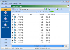 gBurner Virtual Drive - náhled