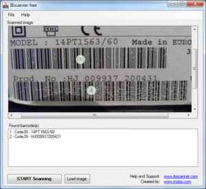 IBscanner Free - náhled