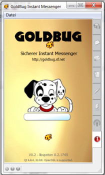 GoldBug Instant Messenger - náhled