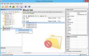 Mailing List Studio - náhled