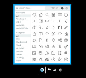 Icons8 App - náhled