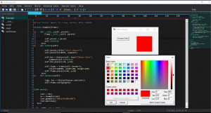 PyDevelop IDE - náhled
