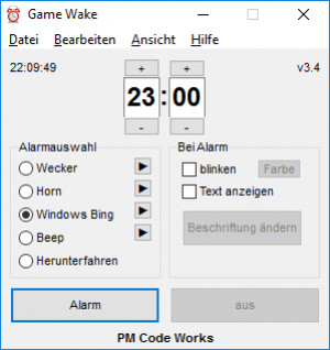 Game Wake - náhled