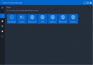 Treek's Password Manager - náhled