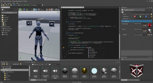 Xenko Game Studio - náhled