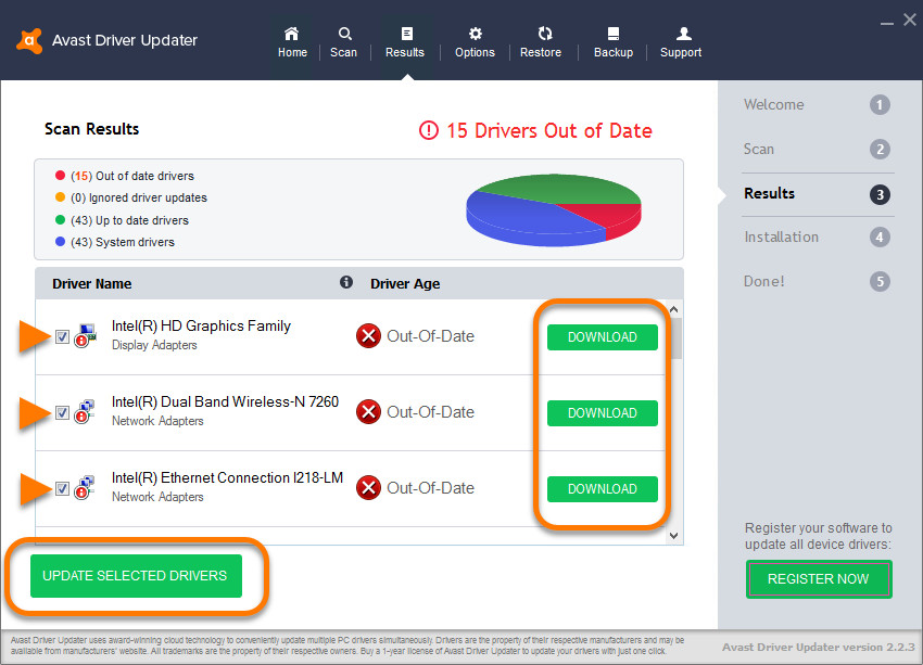 avast driver updater 2018 seroaГ±