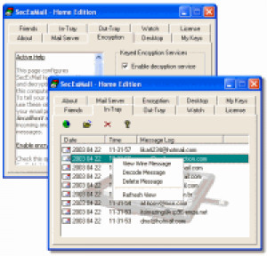 SecExMail Secure Email Encryption - náhled