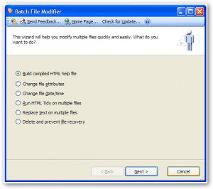 Batch File Modifier  - náhled