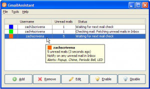 GmailAssistant - náhled