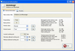 Kiwi Application Monitor - náhled