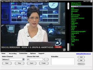 PBX TV - náhled