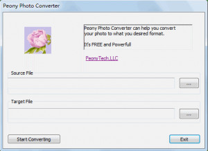 Peony Photo Converter - náhled