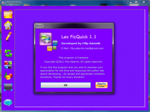 Leo PicQuick - náhled