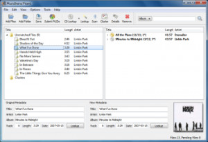 MusicBrainz Picard - náhled