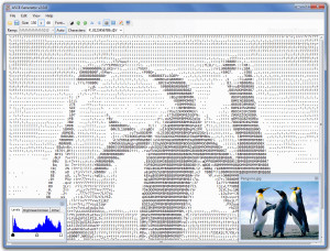 ASCII Generator dotNet - náhled