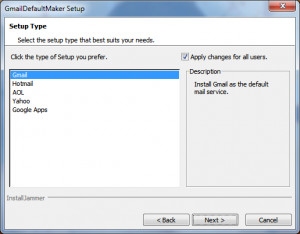 GmailDefaultMaker - náhled