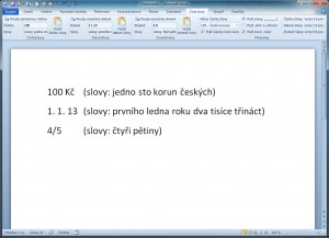 Čísla Slovy - náhled