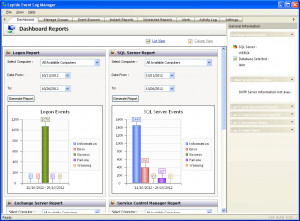 Event Log Manager - náhled