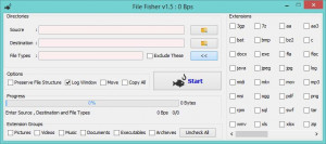 File Fisher - náhled