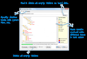 Free Empty Folder Delete - náhled