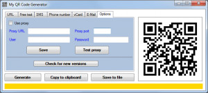 My QR Code Generator - náhled