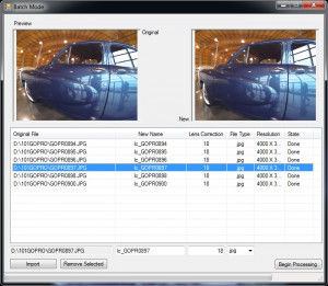 Fish Eye Normalizer - náhled