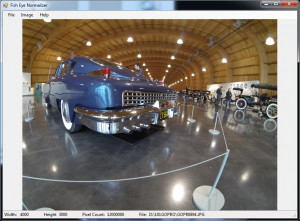 Fish Eye Normalizer - náhled