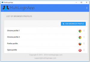 Multiloginapp - náhled