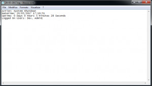 Shutdown Logger - náhled