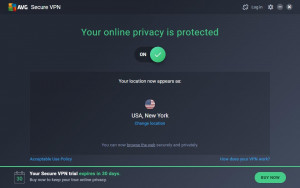 AVG Secure VPN - náhled